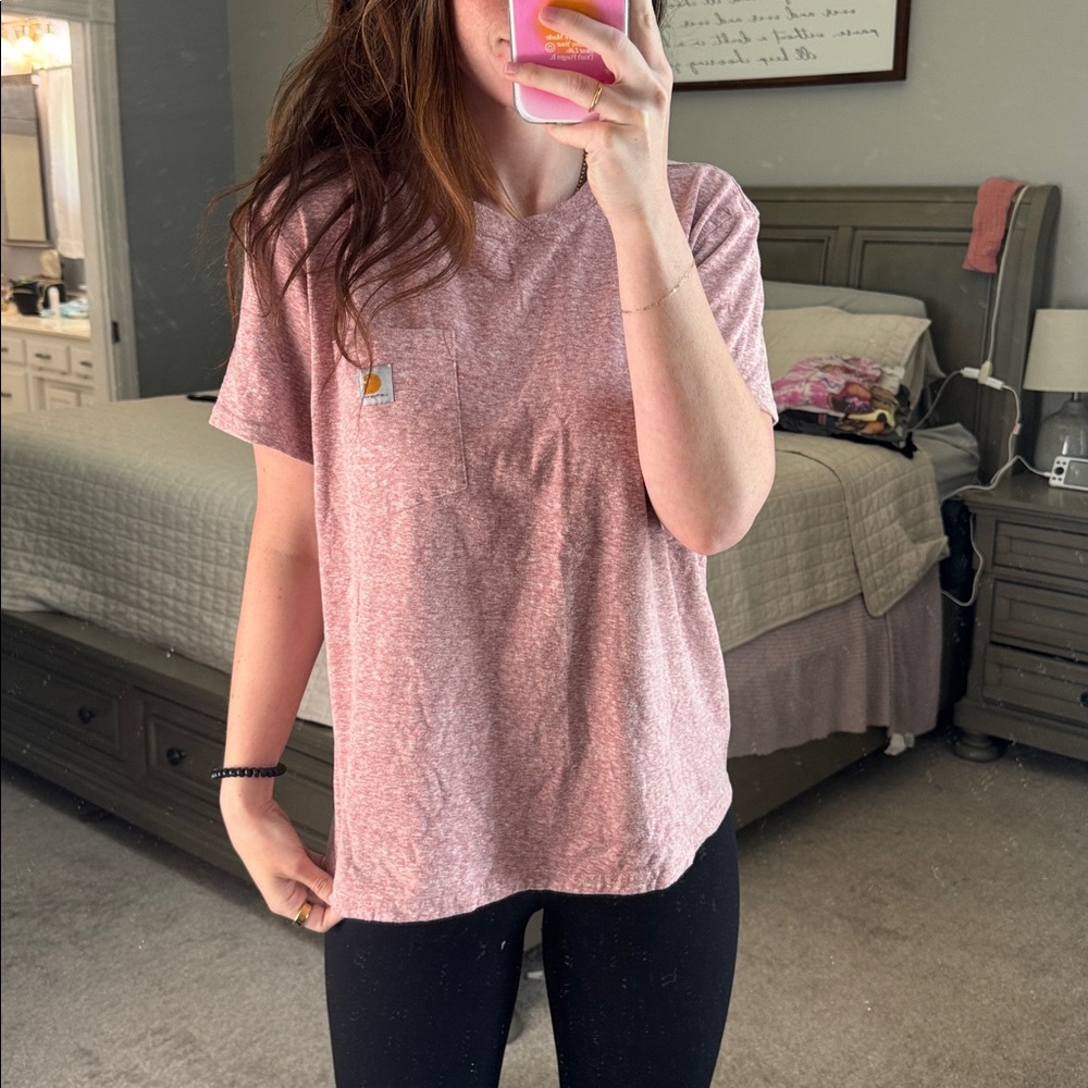 Carhartt Pink Heather T-Shirt
